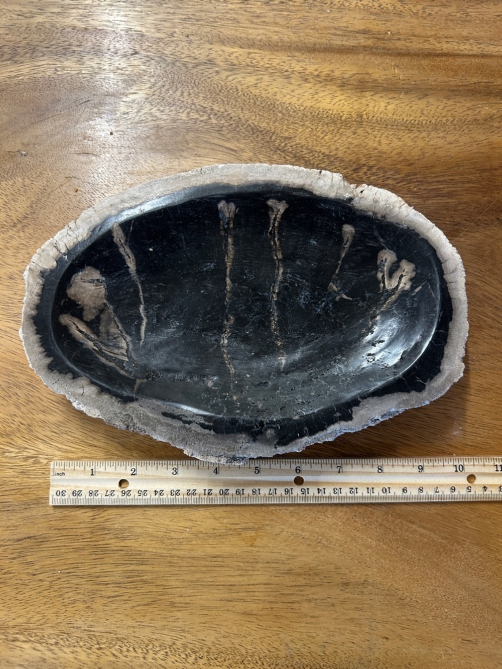 Petrified Wood Decorative Bowl - Picture 14 of 17